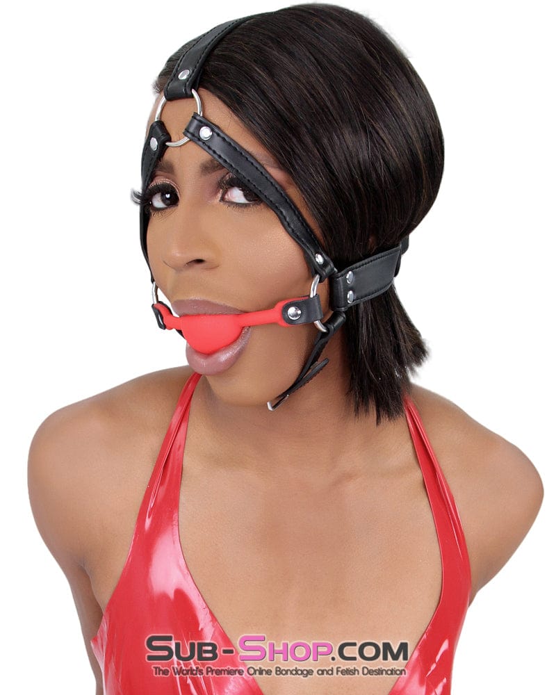 Premium Red Silicone Ball Gag Harness | BDSM Bondage Gear | Sub-Shop –  Sub-Shop Bondage and Fetish Superstore