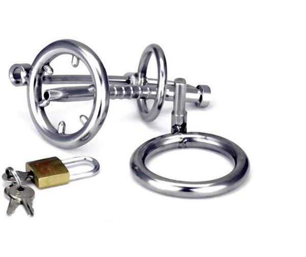 Spiked Chastity Cage Penis Rings Metal Vicious Sex Toys Male