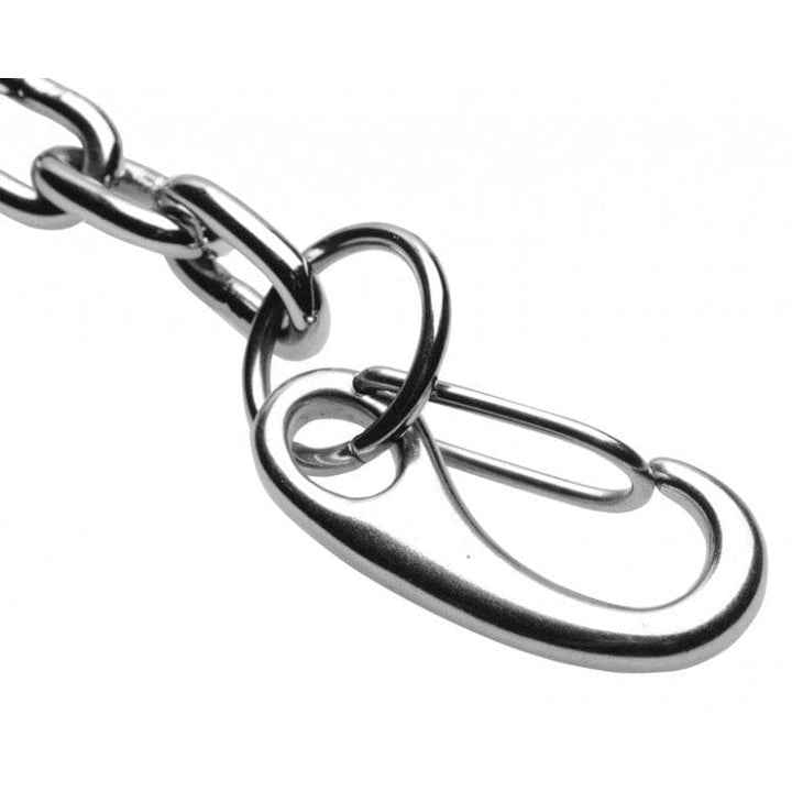 0236M Ball Stretcher Hook with Weights Extreme Male Testicle Stretching & CBT Device Cock & Ball Strap , Sub-Shop.com Bondage and Fetish Superstore