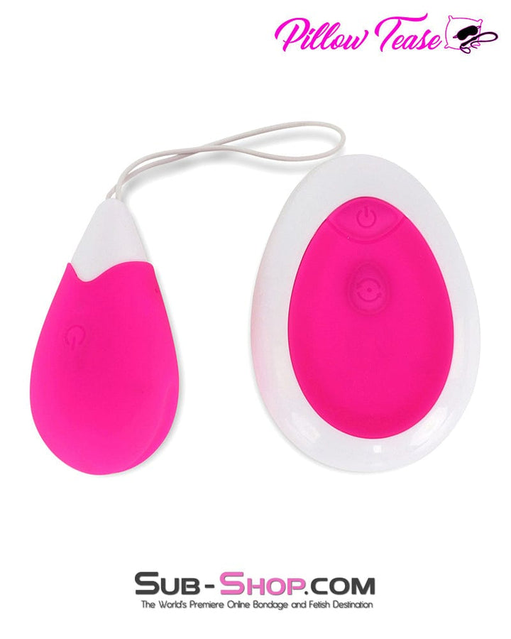 0321M      Rechargeable Sweetheart Pink Wireless Vibrating Sex Egg Vibrators   , Sub-Shop.com Bondage and Fetish Superstore