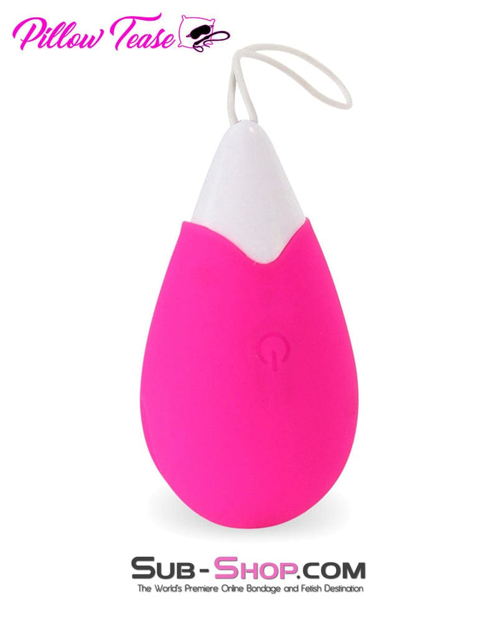 0321M      Rechargeable Sweetheart Pink Wireless Vibrating Sex Egg Vibrators   , Sub-Shop.com Bondage and Fetish Superstore