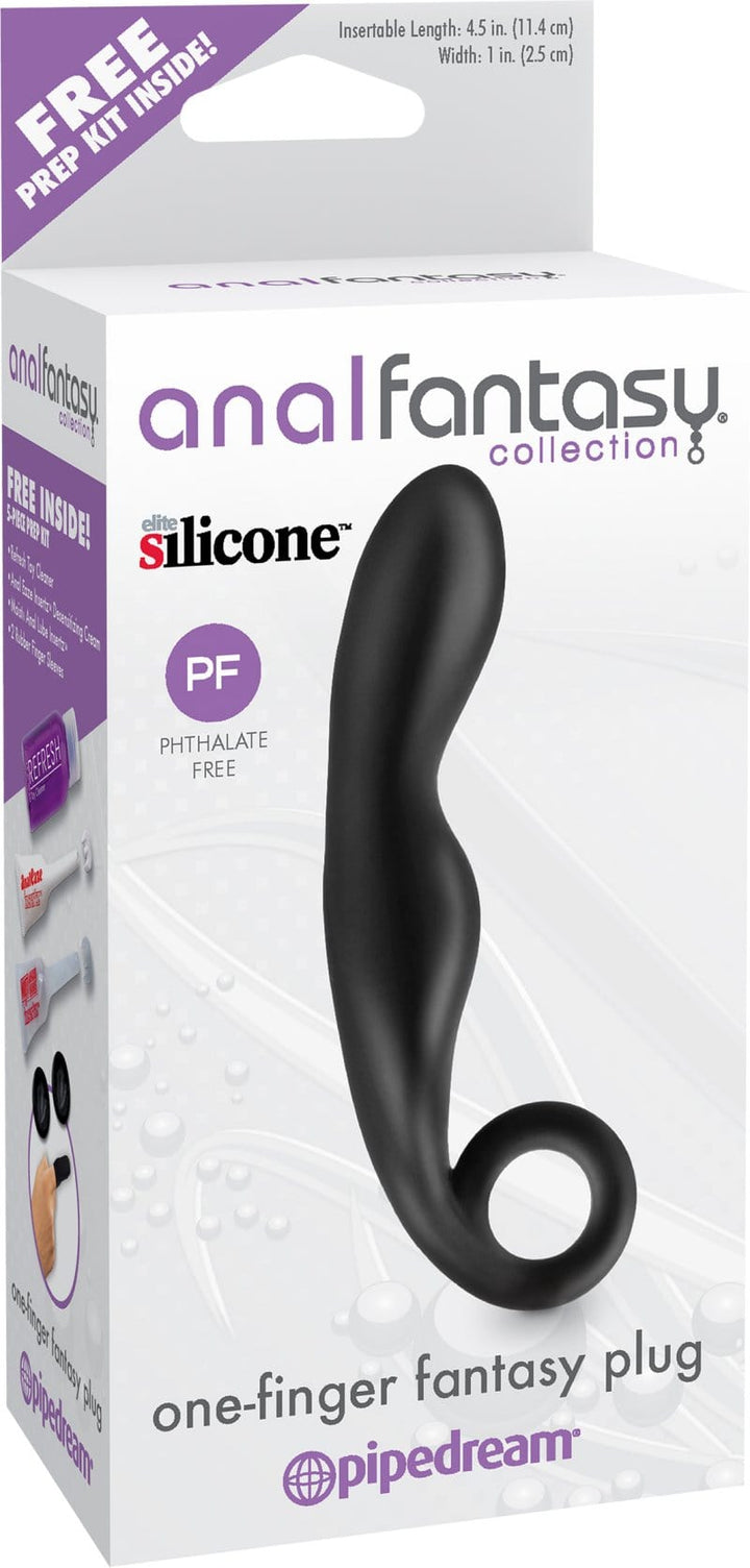 0334P One-Finger Fantasy Silicone G-Spot Butt Plug Anal Toys , Sub-Shop.com Bondage and Fetish Superstore