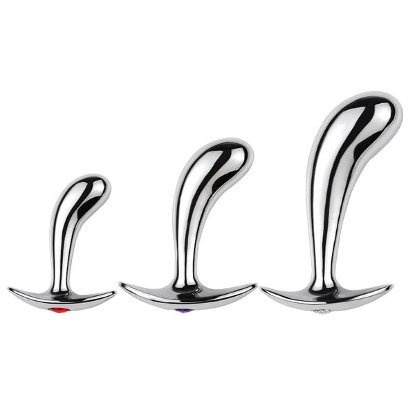 0339M Prostate Pleaser Stainless Steel Butt Plug Anal Toys , Sub-Shop.com Bondage and Fetish Superstore