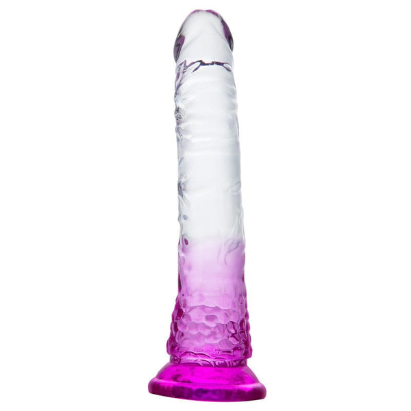 0348M Crystal Amethyst Dual-Tone Jelly Dildo Dildo , Sub-Shop.com Bondage and Fetish Superstore