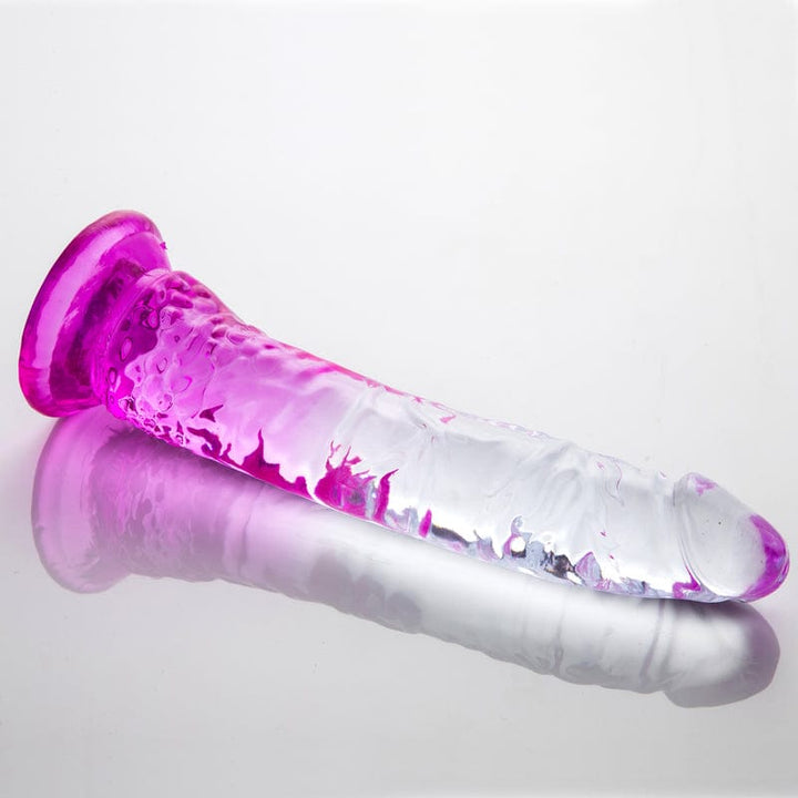 0348M Crystal Amethyst Dual-Tone Jelly Dildo Dildo , Sub-Shop.com Bondage and Fetish Superstore