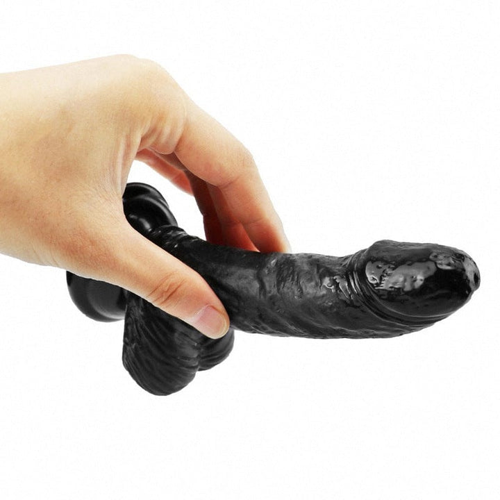 0458M Mini Lifelike Suction Cup Dildo With Balls Dildo , Sub-Shop.com Bondage and Fetish Superstore