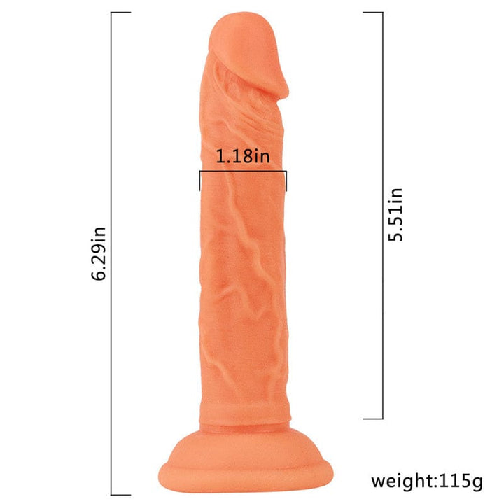 0472M Lifelike 6.3” Silicone Dildo Dildo , Sub-Shop.com Bondage and Fetish Superstore