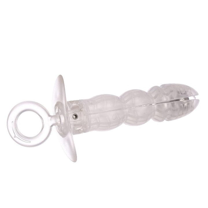 0564M Locking Clear ABS Expanding Anal Trainer Punishment Device Anal Toys , Sub-Shop.com Bondage and Fetish Superstore