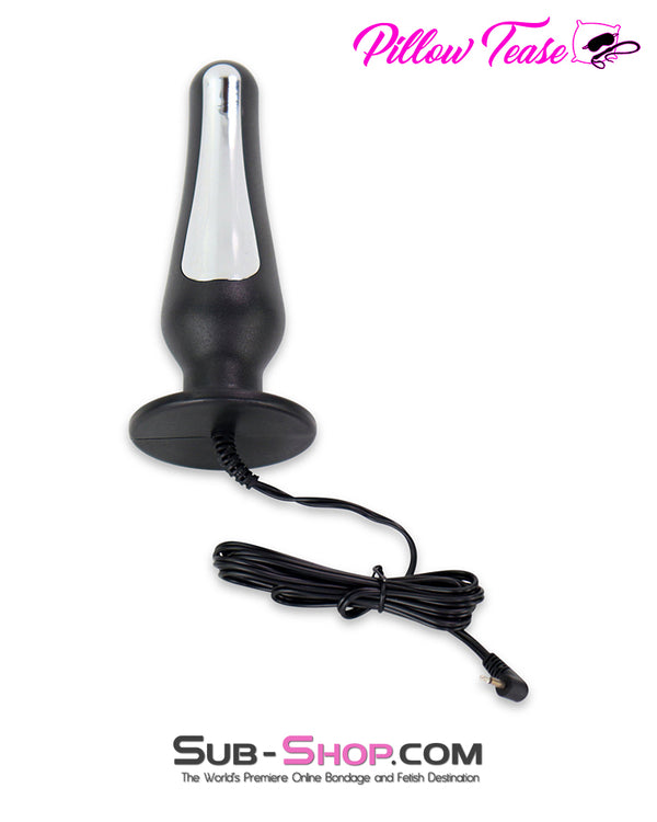 0727M      Electro Stim 5.5 Inch Anal Training Plug Butt Plug   , Sub-Shop.com Bondage and Fetish Superstore