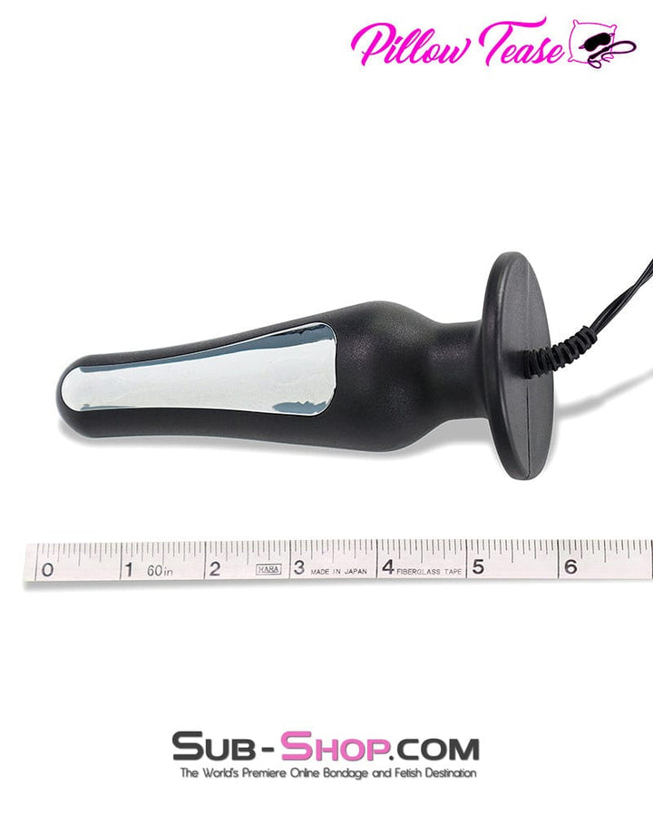 0727M      Electro Stim 5.5 Inch Anal Training Plug Butt Plug   , Sub-Shop.com Bondage and Fetish Superstore