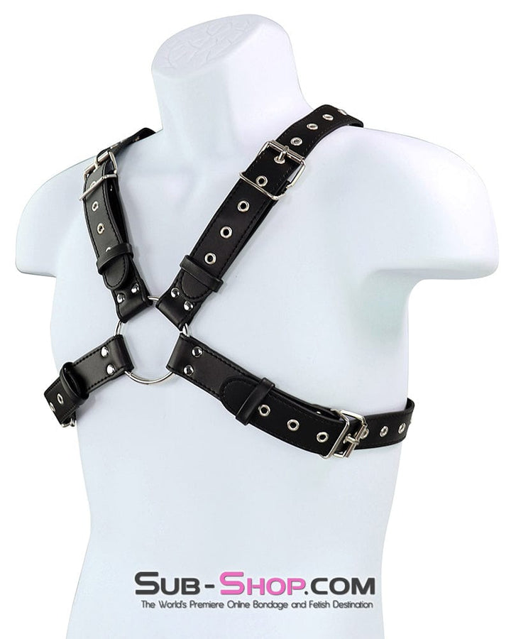 0789DL      Man's Sexy Bondage Chest Harness Body Harness   , Sub-Shop.com Bondage and Fetish Superstore