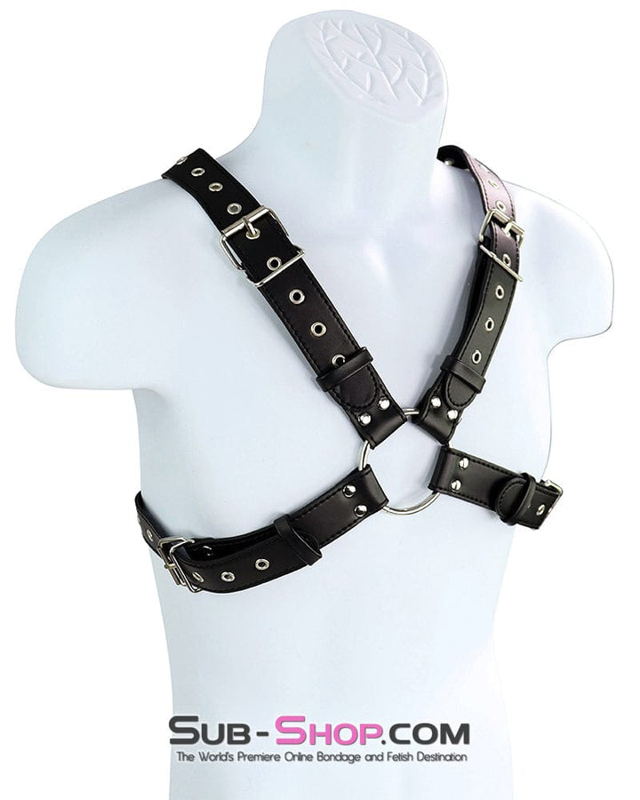 0789DL      Man's Sexy Bondage Chest Harness Body Harness   , Sub-Shop.com Bondage and Fetish Superstore