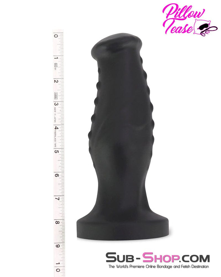 1369M      Huge Black 7.5 Inch Thick Dong Anal Plug Butt Plug   , Sub-Shop.com Bondage and Fetish Superstore