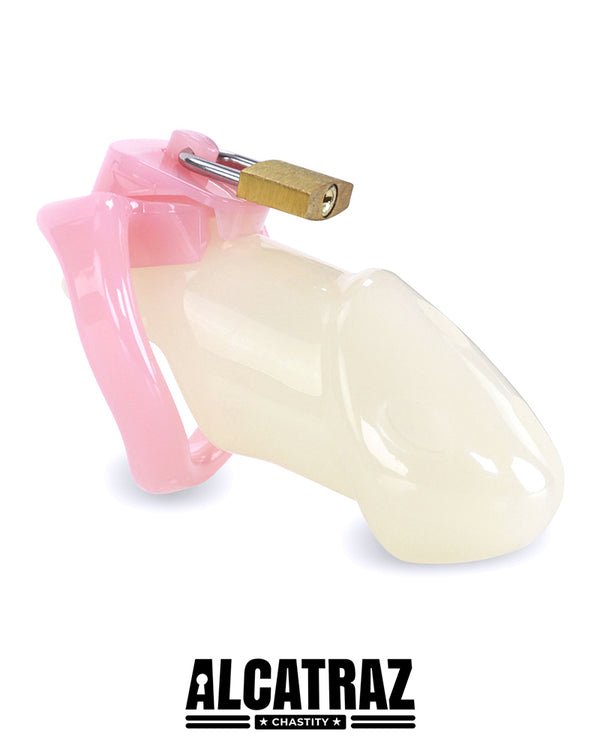 1384AR-SIS      Sissy Cocktease and Denial Locking Light Pink Cock Chastity Sissy   , Sub-Shop.com Bondage and Fetish Superstore