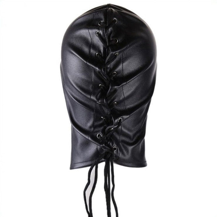 1710M      Soft Leatherette Full Dungeon Hood Hoods   , Sub-Shop.com Bondage and Fetish Superstore