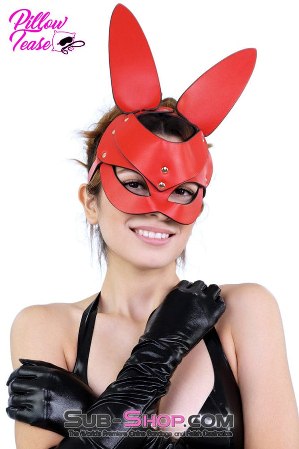 2295DL      Bad Bunny Bondage Games Red Role Play Mask Blindfold   , Sub-Shop.com Bondage and Fetish Superstore