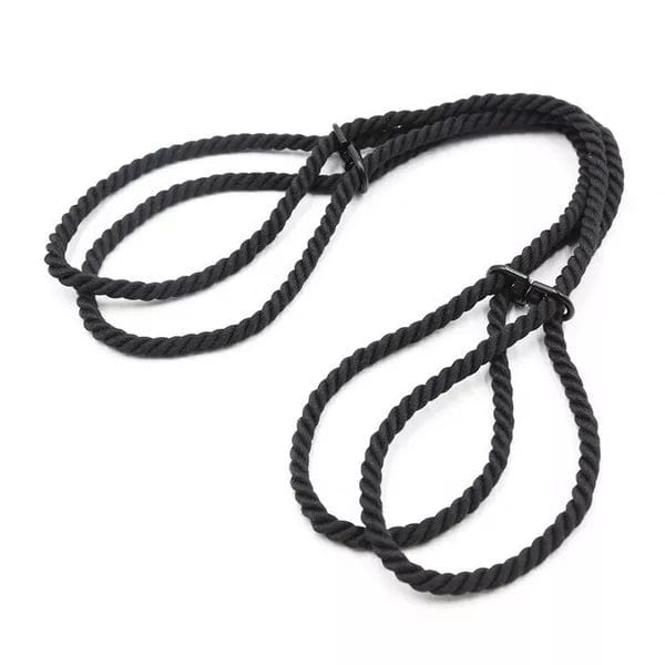 2344DL      Black Rope Hogtie Cuffs - MEGA Deal MEGA Deal   , Sub-Shop.com Bondage and Fetish Superstore