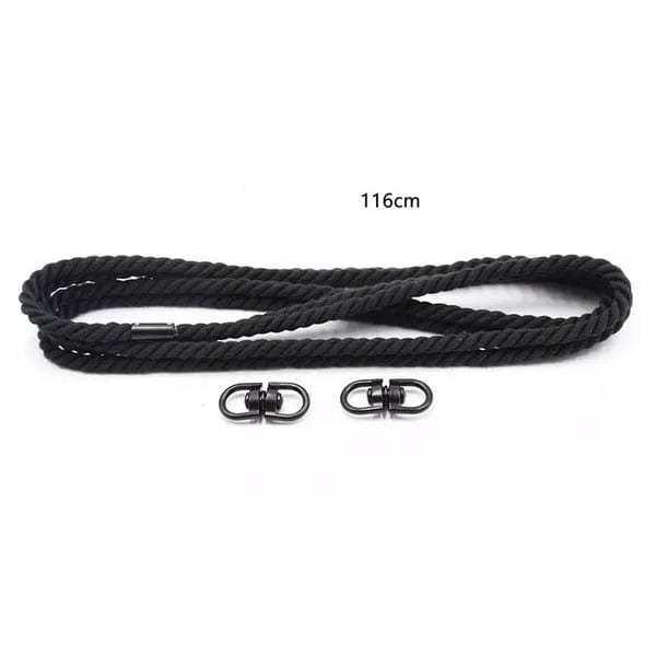 2344DL      Black Rope Hogtie Cuffs Cuffs   , Sub-Shop.com Bondage and Fetish Superstore