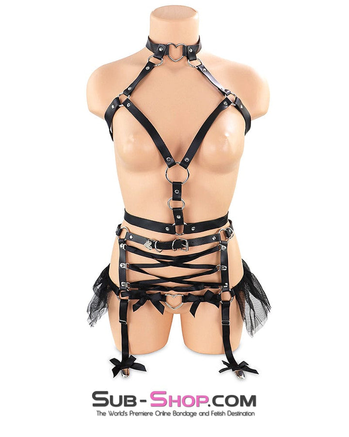 2353DL      Slavegirl's Bondage Body Harness Set Body Harness   , Sub-Shop.com Bondage and Fetish Superstore