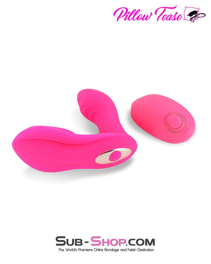 2495M      Silicone 10 Function Remote Control Waterproof G-Spot Vibrator with Licker Vibrators   , Sub-Shop.com Bondage and Fetish Superstore