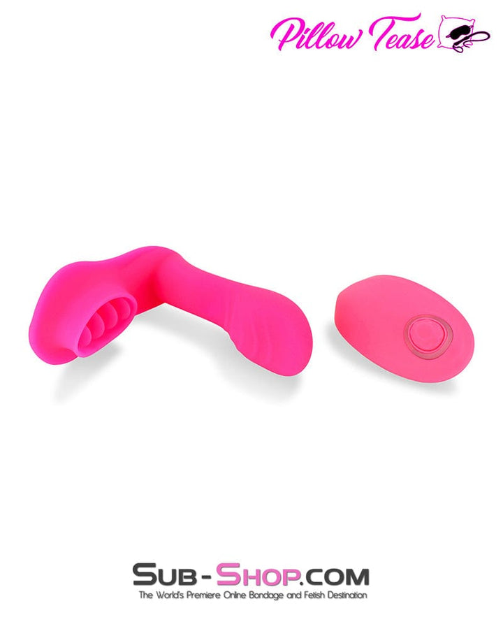 2495M      Silicone 10 Function Remote Control Waterproof G-Spot Vibrator with Licker Vibrators   , Sub-Shop.com Bondage and Fetish Superstore