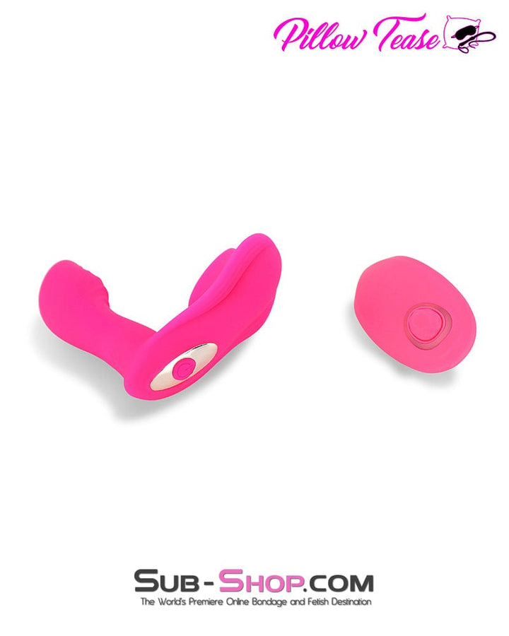 2495M      Silicone 10 Function Remote Control Waterproof G-Spot Vibrator with Licker Vibrators   , Sub-Shop.com Bondage and Fetish Superstore