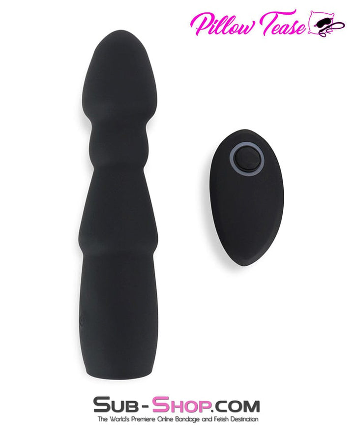 3505M      Remote Control Rechargeable Vibrating Silicone Dildo with Suction Cup Dildo   , Sub-Shop.com Bondage and Fetish Superstore