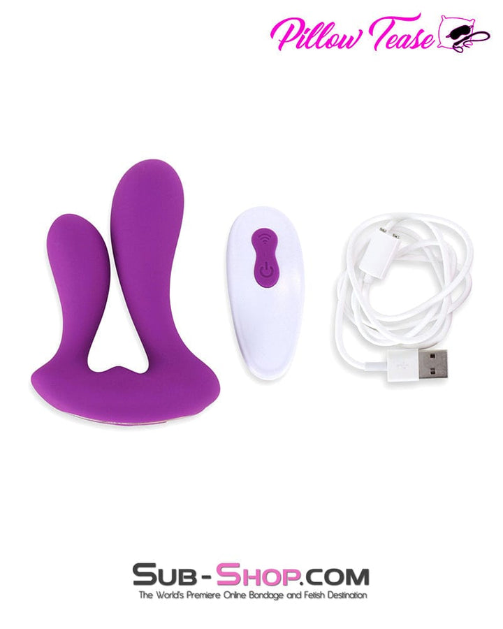 3769M      Waterproof Wireless Remote Control 9 Function Double Vibrator Vibrators   , Sub-Shop.com Bondage and Fetish Superstore