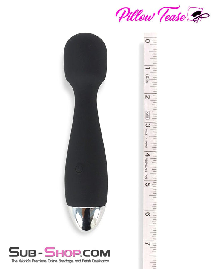 4476M      12 Function Waterproof Silicone Demi Wand Vibrator Vibrators   , Sub-Shop.com Bondage and Fetish Superstore