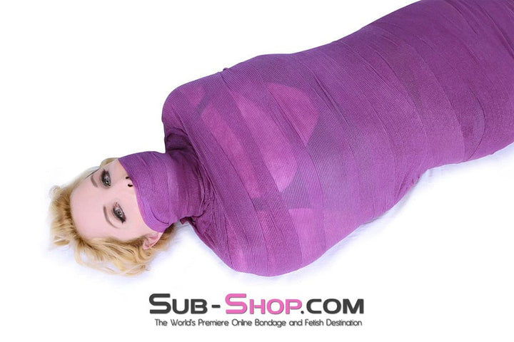 5750A-SIS      Sissy Slave Wrap-Sure Self Adhesive Bondage Wrap, Purple Sissy   , Sub-Shop.com Bondage and Fetish Superstore