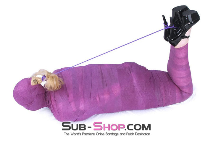 5750A-SIS      Sissy Slave Wrap-Sure Self Adhesive Bondage Wrap, Purple Sissy   , Sub-Shop.com Bondage and Fetish Superstore