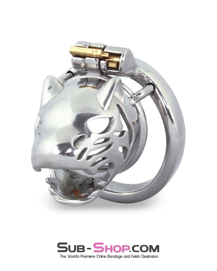 6792M      Crouching Tiger Steel Chastity Cock Cage Chastity   , Sub-Shop.com Bondage and Fetish Superstore