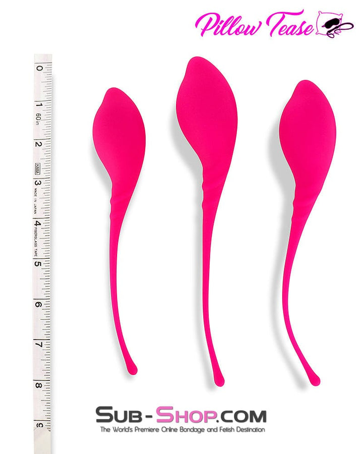 6813M      Lamboll Kegel 3 Sizes Vaginal Exerciser Set Medical Play   , Sub-Shop.com Bondage and Fetish Superstore