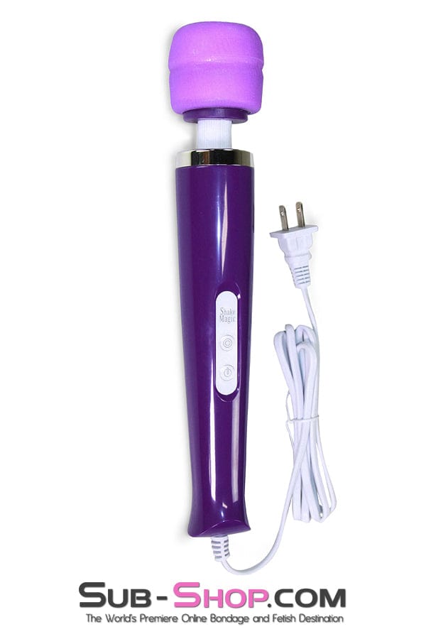 1842DL      Euro Plug 10 Function Love Magic Massager, Purple - MEGA Deal MEGA Deal   , Sub-Shop.com Bondage and Fetish Superstore