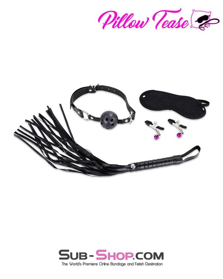 7122DL      8 Pc Pink Plush Bondage Fantasy Kit Bondage Set   , Sub-Shop.com Bondage and Fetish Superstore