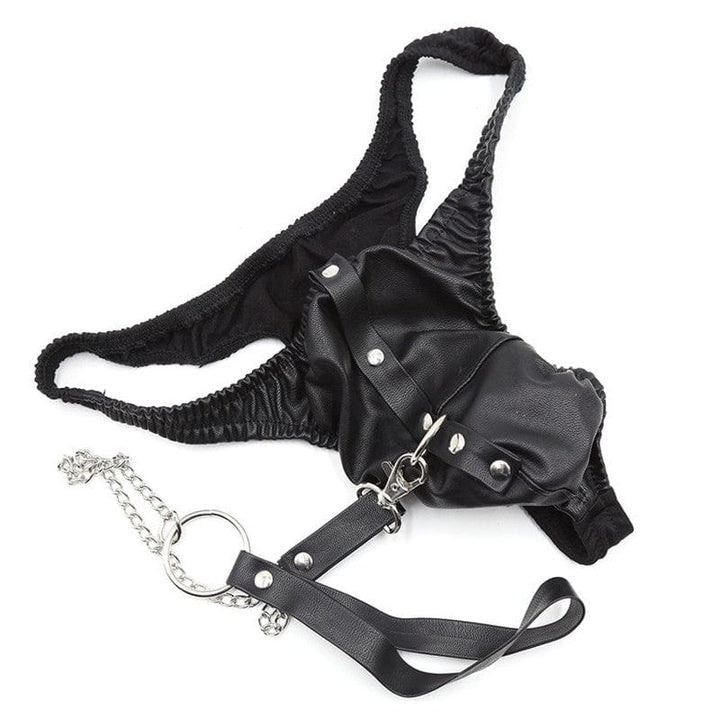 7127M      Bondage Panty with Cum with Me Leash Bondage Set   , Sub-Shop.com Bondage and Fetish Superstore