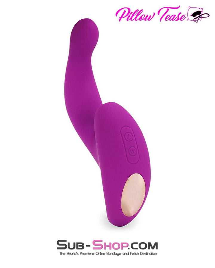 7225M      10 Function Waterproof Silicone Clit Suction G-spot Vibrator Vibrators   , Sub-Shop.com Bondage and Fetish Superstore