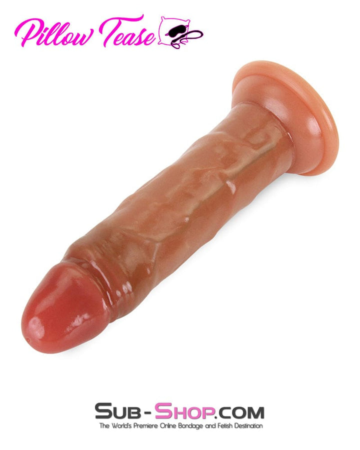 7357M      Lifelike Double Layer Realistic Dildo, 7” Medium Dildo   , Sub-Shop.com Bondage and Fetish Superstore