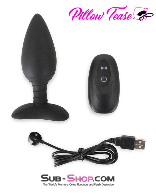 7782M      6 Function Rechargeable Waterproof Wireless Vibrating Anal Plug Anal Toys   , Sub-Shop.com Bondage and Fetish Superstore