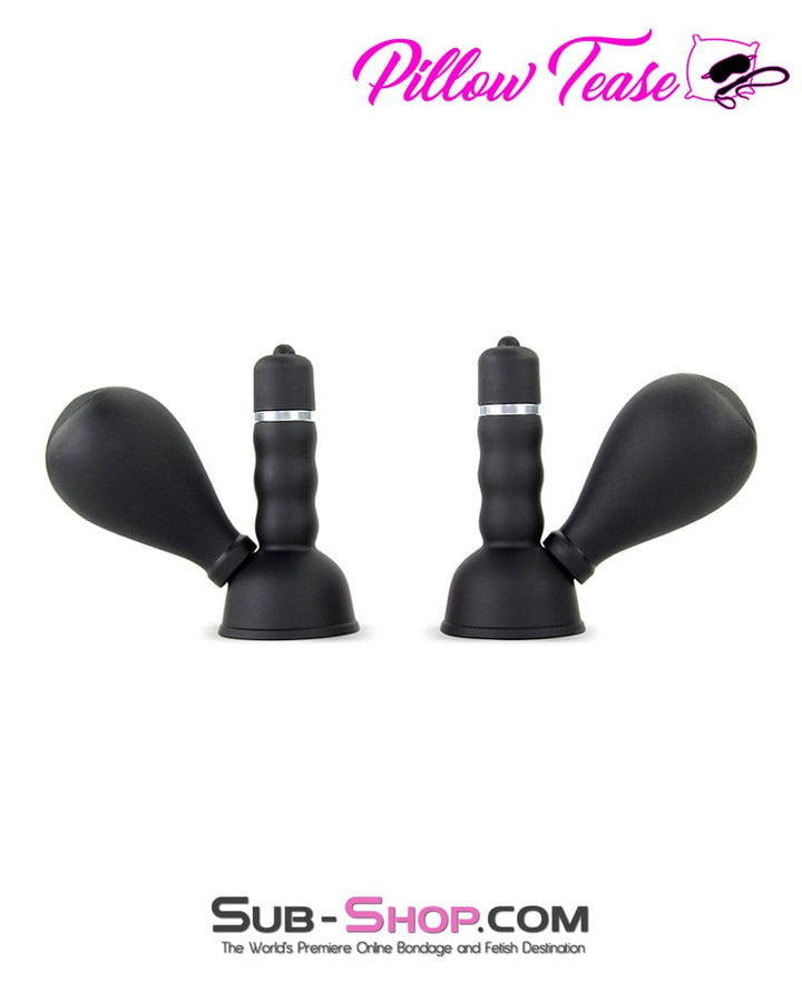 7809M      Wireless Waterproof Vibrating Nipple Suction Cups with Stimulators, Set of 2 - MEGA Deal MEGA Deal   , Sub-Shop.com Bondage and Fetish Superstore