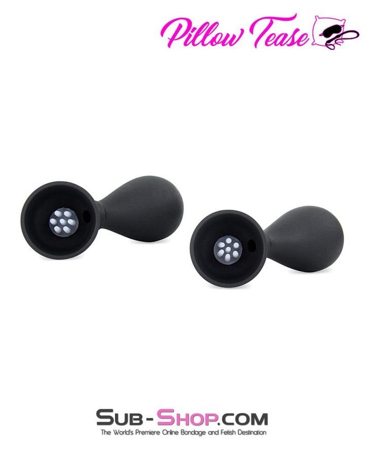 7809M      Wireless Waterproof Vibrating Nipple Suction Cups with Stimulators, Set of 2 - MEGA Deal MEGA Deal   , Sub-Shop.com Bondage and Fetish Superstore