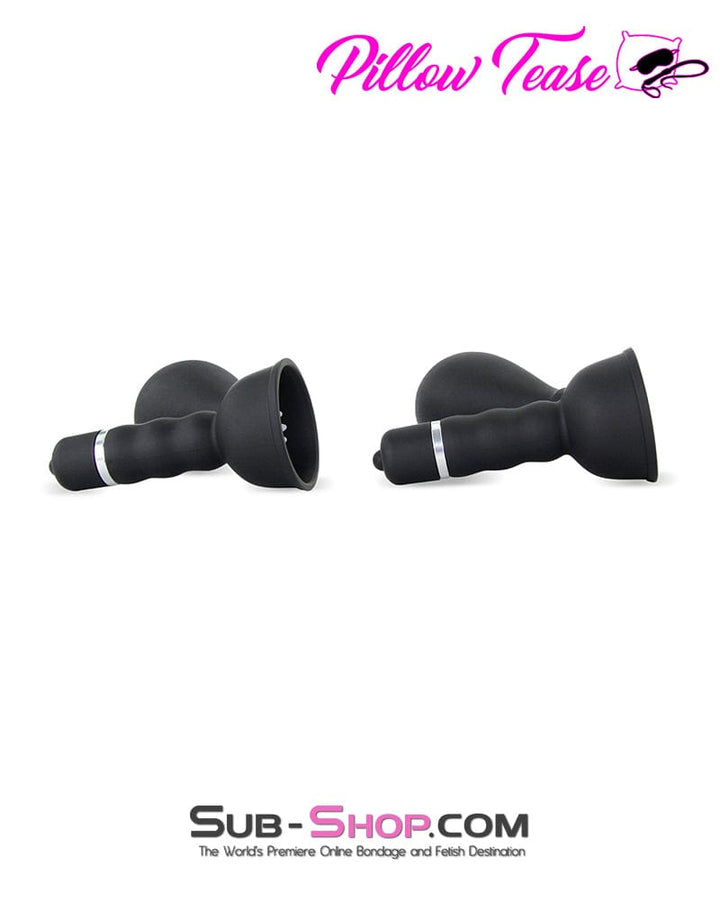 7809M      Wireless Waterproof Vibrating Nipple Suction Cups with Stimulators, Set of 2 - MEGA Deal MEGA Deal   , Sub-Shop.com Bondage and Fetish Superstore