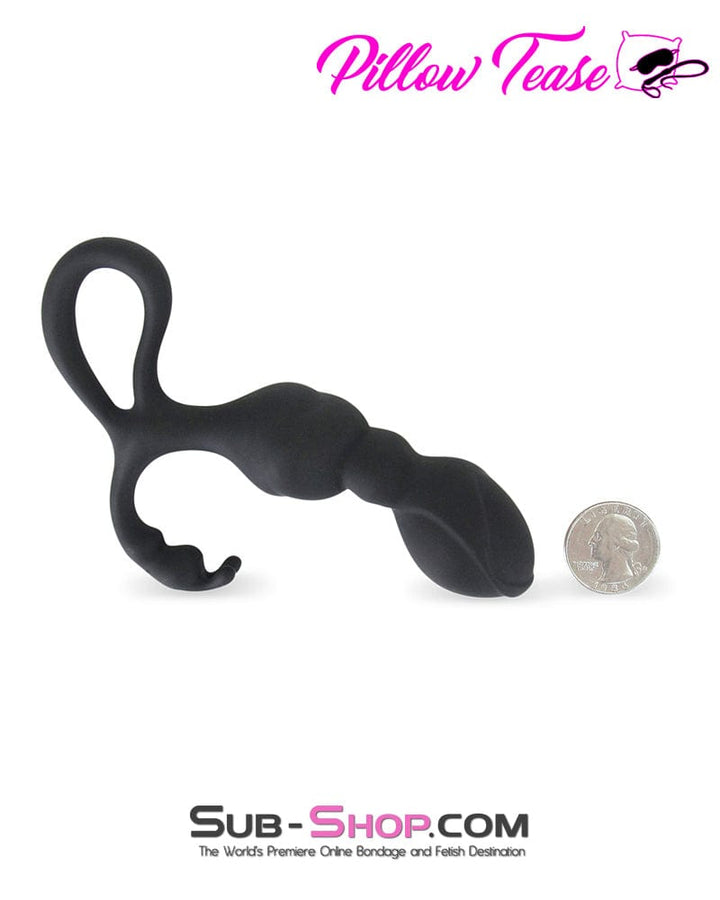 7837M      The Invader Silicone Super Shapes Prostate Plug Prostate Stimulator   , Sub-Shop.com Bondage and Fetish Superstore