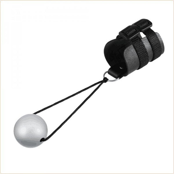 8790M      Weighted 2 Inch Cinch Strap Ball Stretcher Cock & Ball Strap   , Sub-Shop.com Bondage and Fetish Superstore