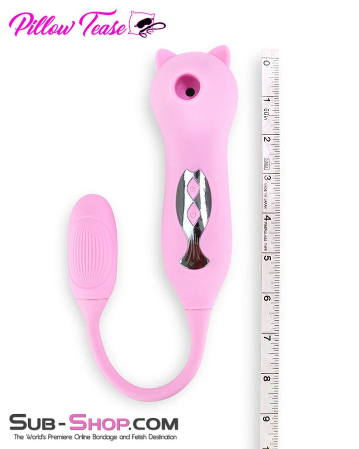 9037M      10 Function 2-In-1 Waterproof Rechargeable Suction Vibrator Vibrators   , Sub-Shop.com Bondage and Fetish Superstore