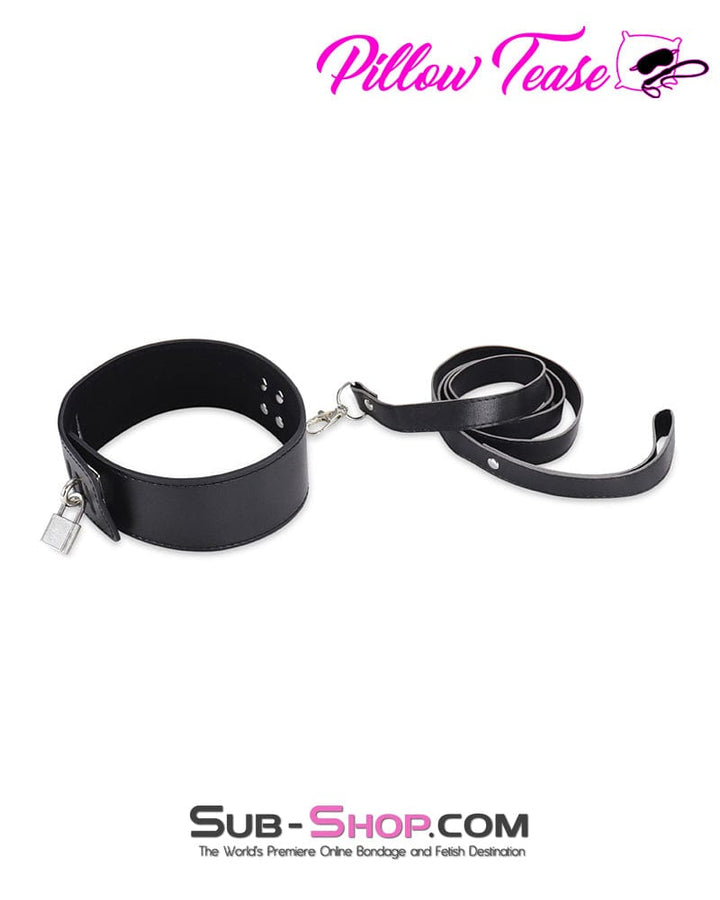 9920DL      Collar, Blindfold, Gag, Hogtie Strap, Wrist, Ankle Cuffs and Nipple Clamps Bondage Set Bondage Set   , Sub-Shop.com Bondage and Fetish Superstore