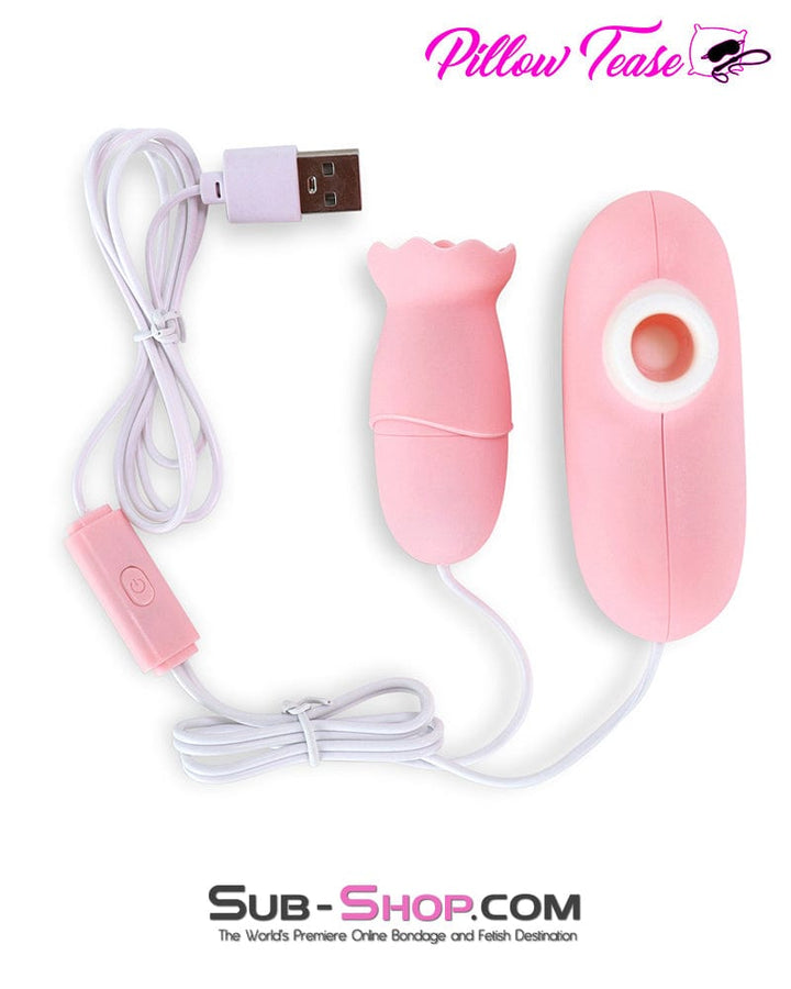 9979M      7 Function Suction and Vibration Bullet Dual Ended Pleaser Vibrators   , Sub-Shop.com Bondage and Fetish Superstore