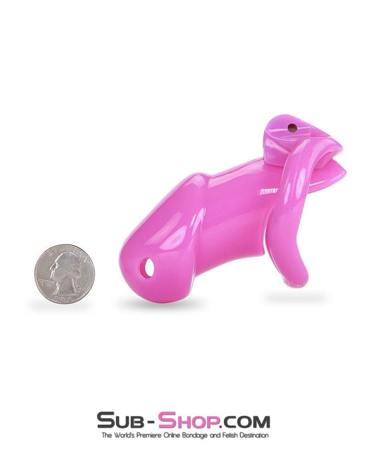 0395AE      Hot Pink Head High Security Male Chastity Sensation Device - MEGA Deal MEGA Deal   , Sub-Shop.com Bondage and Fetish Superstore