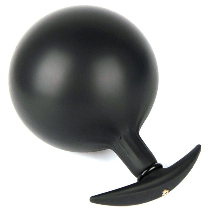 0460M      Inflatable Butt Plug with Removeable Pump Hose and Metal Vibro Ball Inside Butt Plug   , Sub-Shop.com Bondage and Fetish Superstore