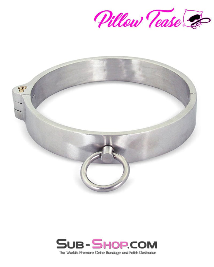 0579AR      Stainless Steel Key Locking Bondage Slave Collar Collar   , Sub-Shop.com Bondage and Fetish Superstore